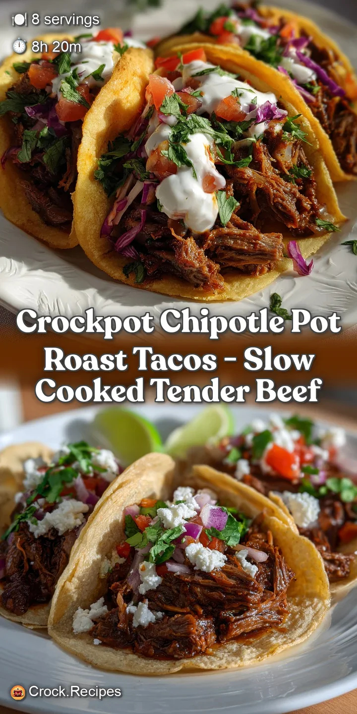 Tender, shredded beef with a deep red-brown hue, glistening from the slow cooking, served in warm, soft tortillas.