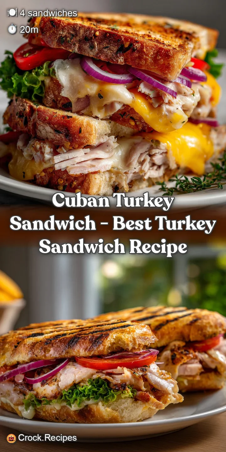 Cuban Turkey Sandwich - Best Turkey Sandwich Recipe