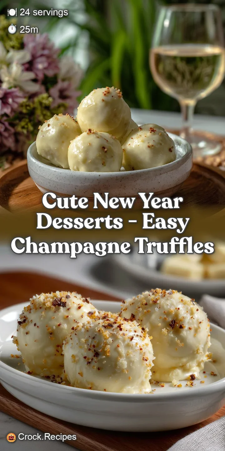 Close-up of a sparkling prosecco bite, the bubbly texture visible. Sweet pink frosting contrasts with the flaky, golden pa...