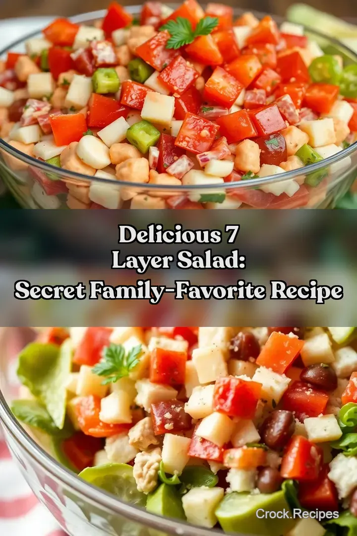 Delicious 7 Layer Salad: Secret Family-Favorite Recipe
