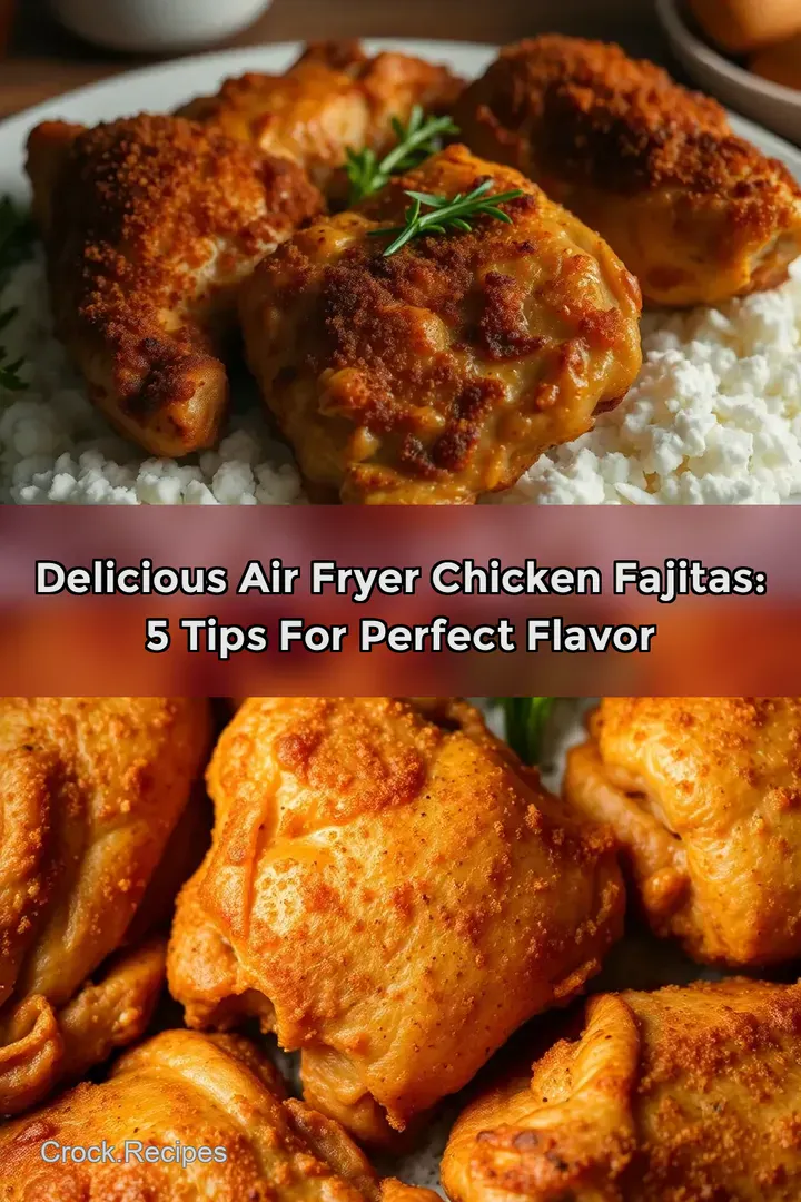 Delicious Air Fryer Chicken Fajitas: 5 Tips for Perfect Flavor