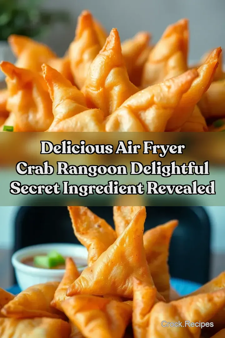 Delicious Air Fryer Crab Rangoon Delightful Secret Ingredient Revealed
