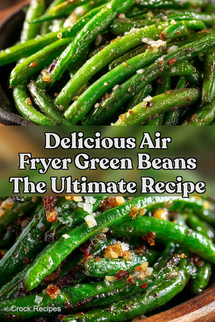 Delicious Air Fryer Green Beans The Ultimate Recipe