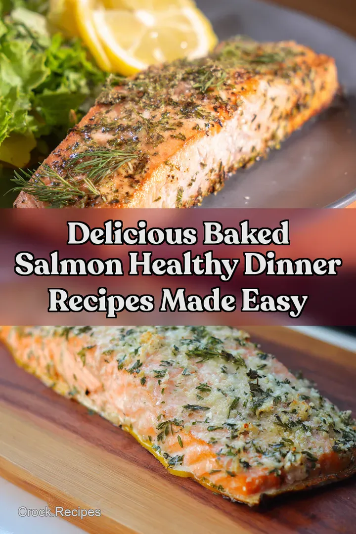 Delicious Baked Salmon Healthy Dinner Recipes Made Easy