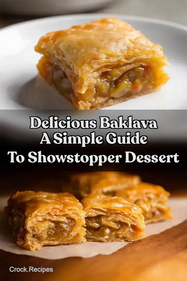Delicious Baklava A Simple Guide to Showstopper Dessert