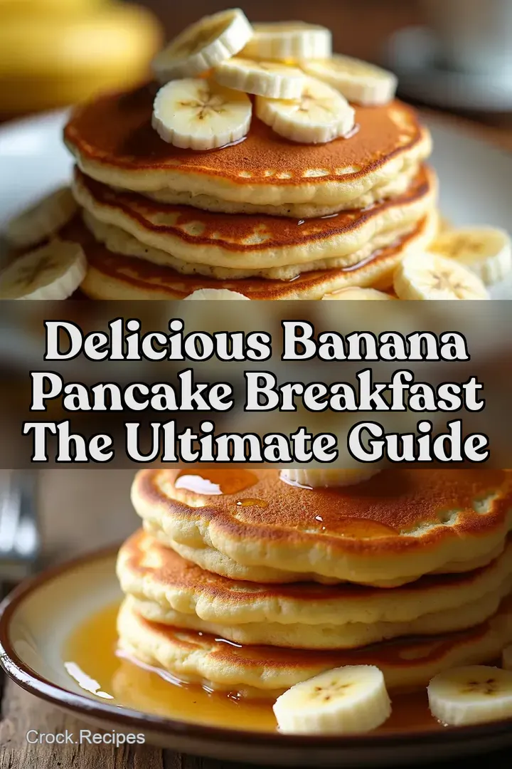 Delicious Banana Pancake Breakfast The Ultimate Guide