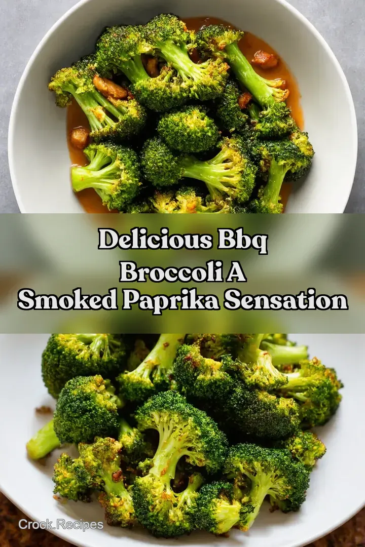 Delicious BBQ Broccoli A Smoked Paprika Sensation