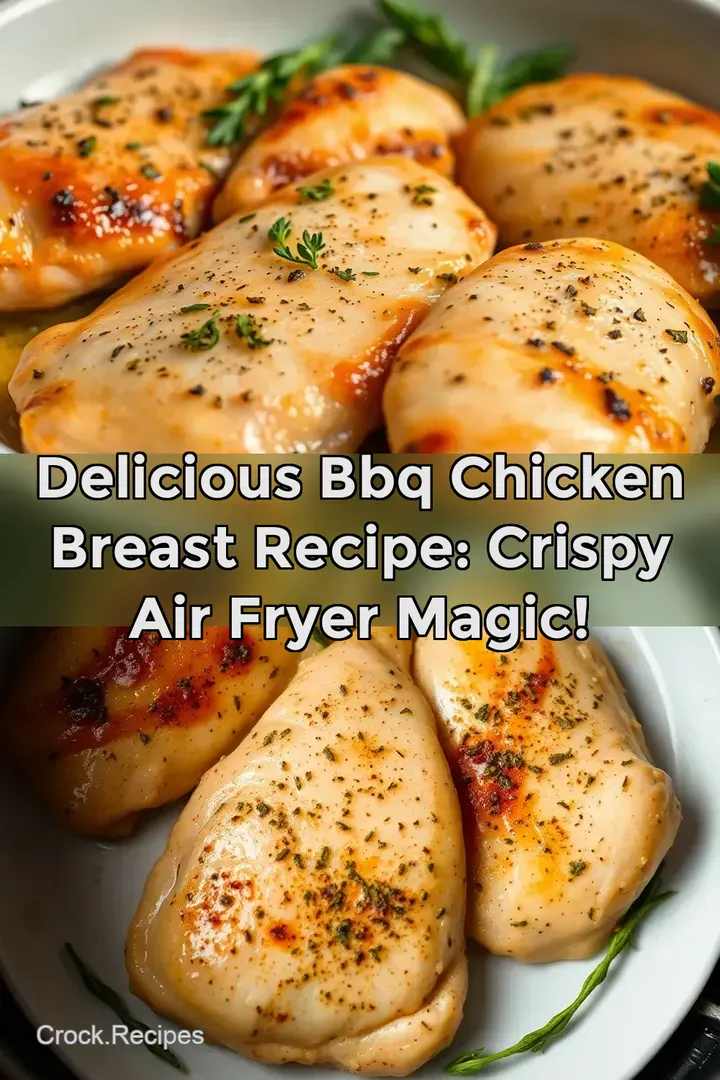 Delicious BBQ Chicken Breast Recipe: Crispy Air Fryer Magic!