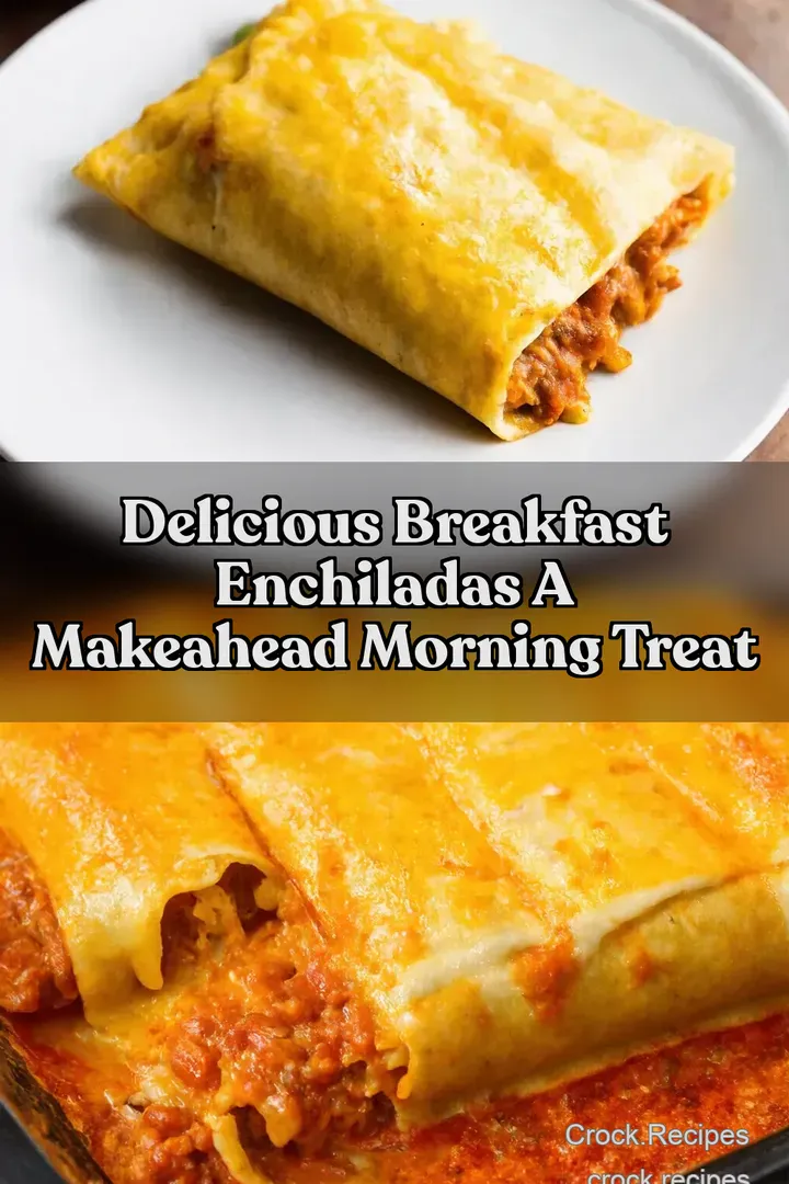 Delicious Breakfast Enchiladas A MakeAhead Morning Treat