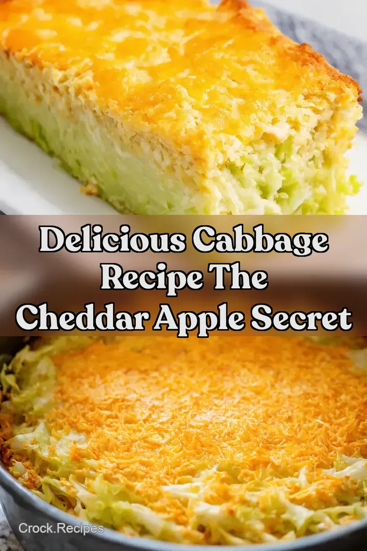 Delicious Cabbage Recipe The Cheddar Apple Secret