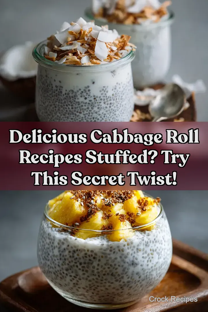 Delicious Cabbage Roll Recipes Stuffed? Try this Secret Twist! : PIN FOR LATER Delicious Cabbage Roll Recipes Stuffed? Try this Secret Twist!