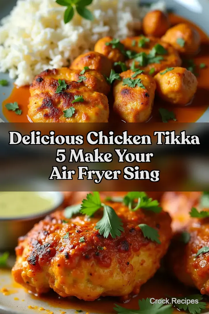Delicious Chicken Tikka 5 Make Your Air Fryer Sing