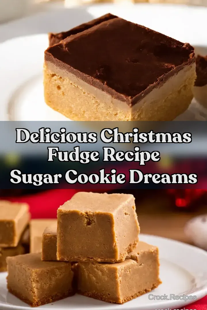 Delicious Christmas Fudge Recipe Sugar Cookie Dreams