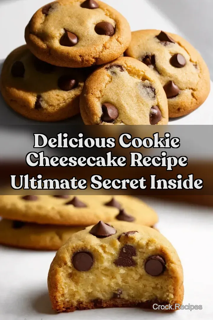 Delicious Cookie Cheesecake Recipe Ultimate Secret Inside