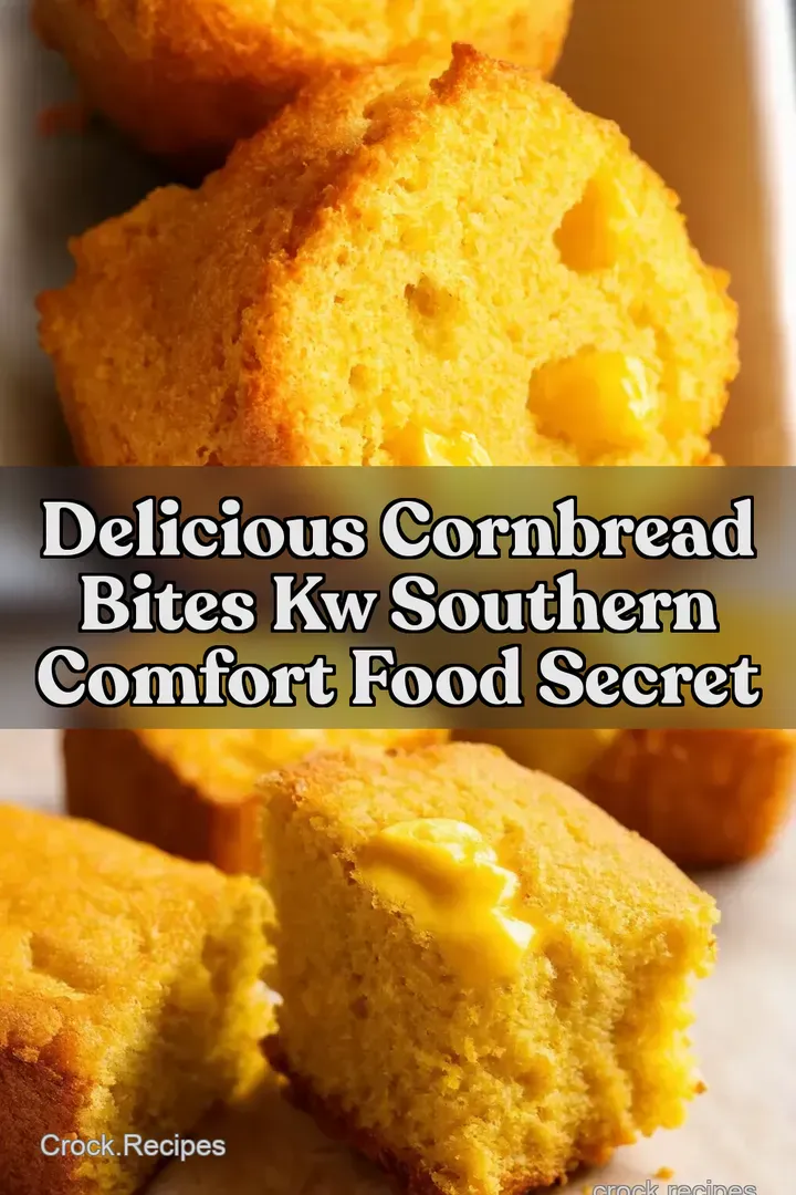Delicious Cornbread Bites kw Southern Comfort Food Secret