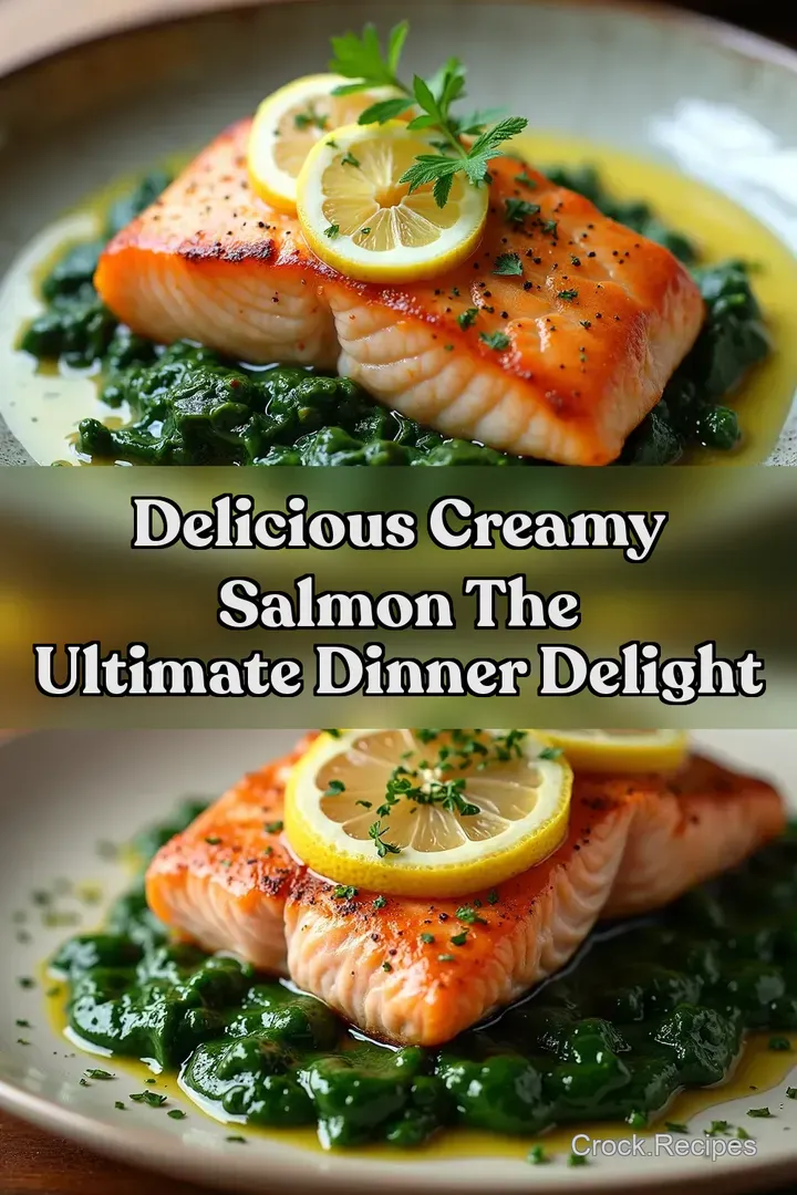 Delicious Creamy Salmon The Ultimate Dinner Delight