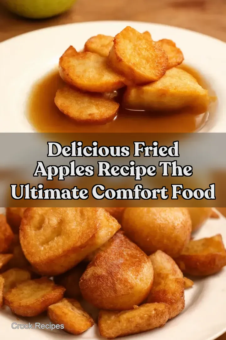 Delicious Fried Apples Recipe The Ultimate Comfort Food