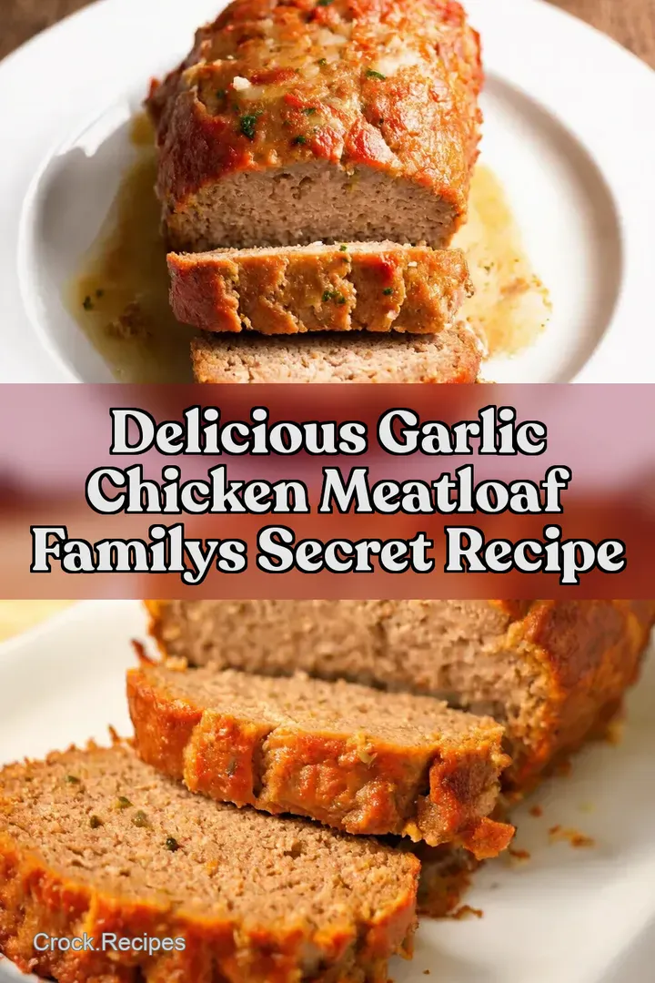 Delicious Garlic Chicken Meatloaf Familys Secret Recipe