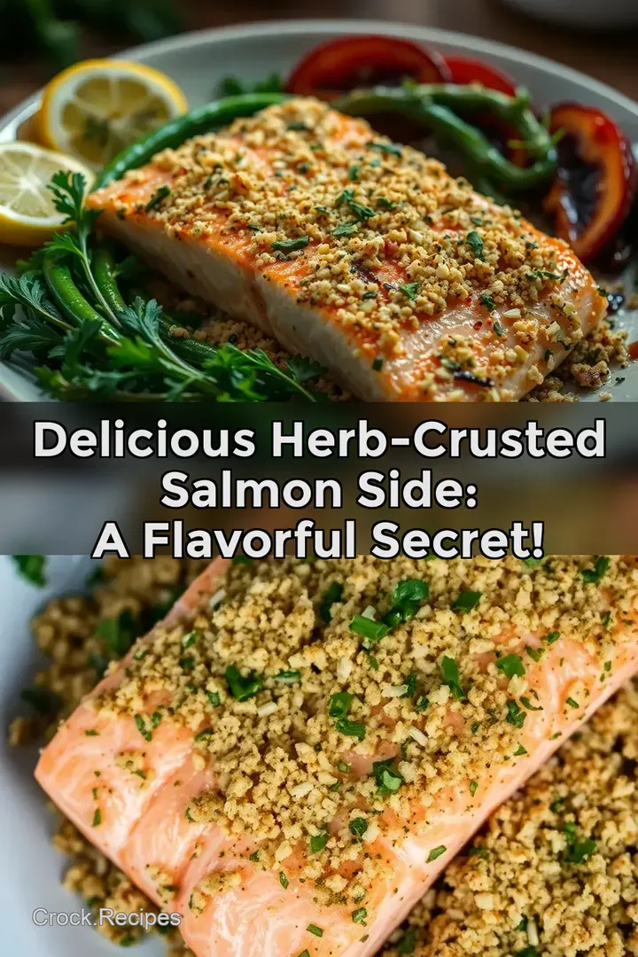 Delicious Herb-Crusted Salmon Side: A Flavorful Secret!