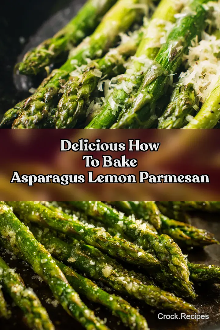 Delicious How To Bake Asparagus Lemon Parmesan