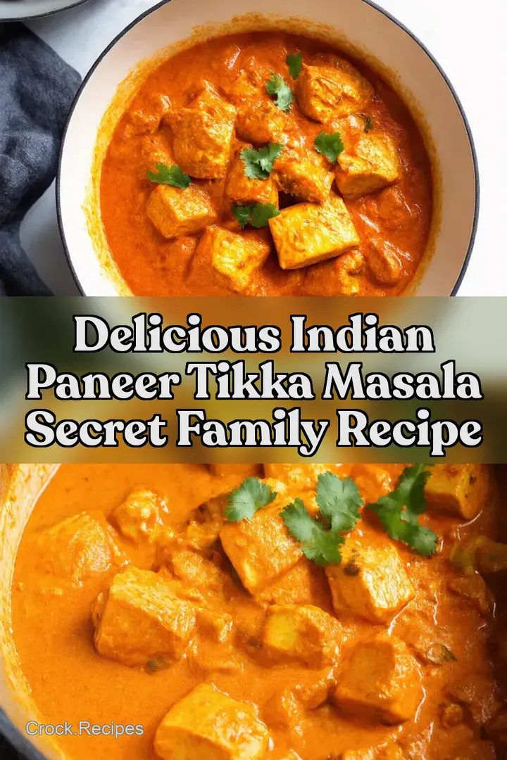 Delicious Indian Paneer Tikka Masala Secret Family Recipe