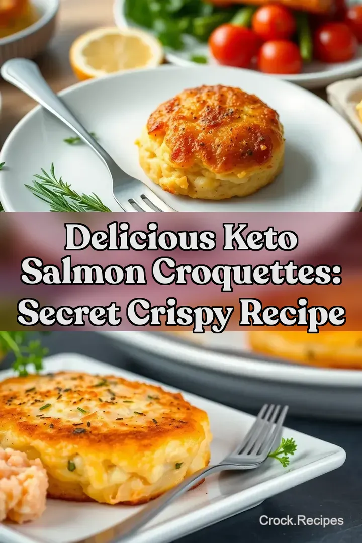 Delicious Keto Salmon Croquettes: Secret Crispy Recipe
