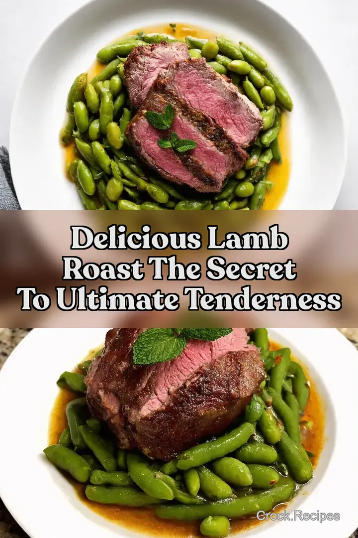 Delicious Lamb Roast The Secret to Ultimate Tenderness