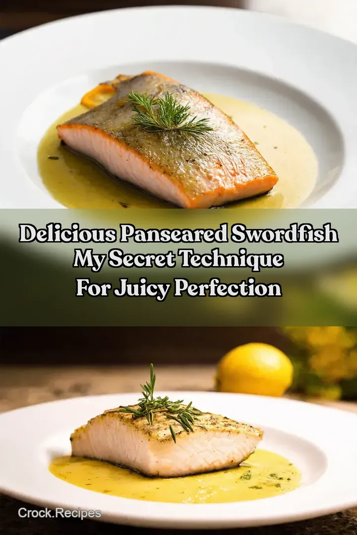 Delicious PanSeared Swordfish My Secret Technique For Juicy Perfection