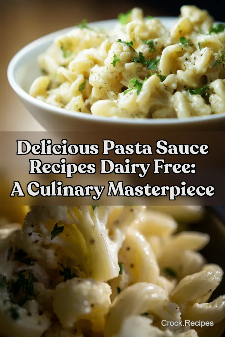 Delicious Pasta Sauce Recipes Dairy Free: A Culinary Masterpiece : PIN FOR LATER Delicious Pasta Sauce Recipes Dairy Free: A Culinary Masterpiece