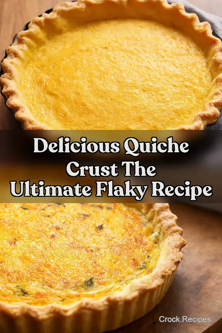 Delicious Quiche Crust The Ultimate Flaky Recipe