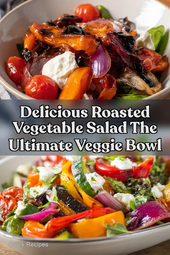 Delicious Roasted Vegetable Salad The Ultimate Veggie Bowl