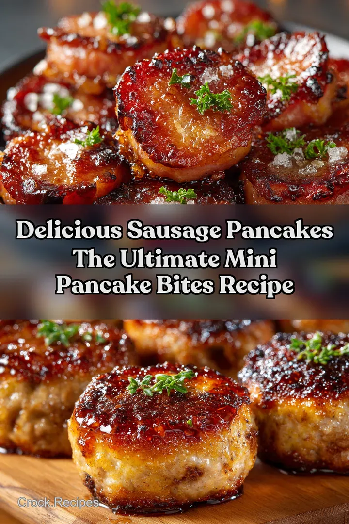 Delicious Sausage Pancakes The Ultimate Mini Pancake Bites Recipe