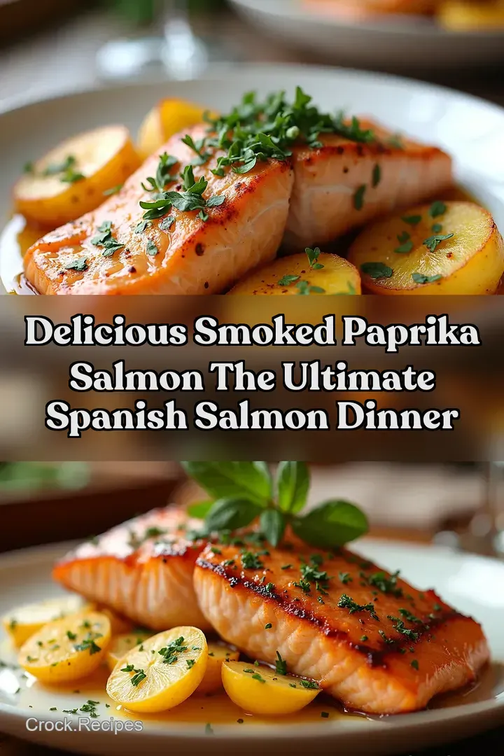 Delicious Smoked Paprika Salmon The Ultimate Spanish Salmon Dinner