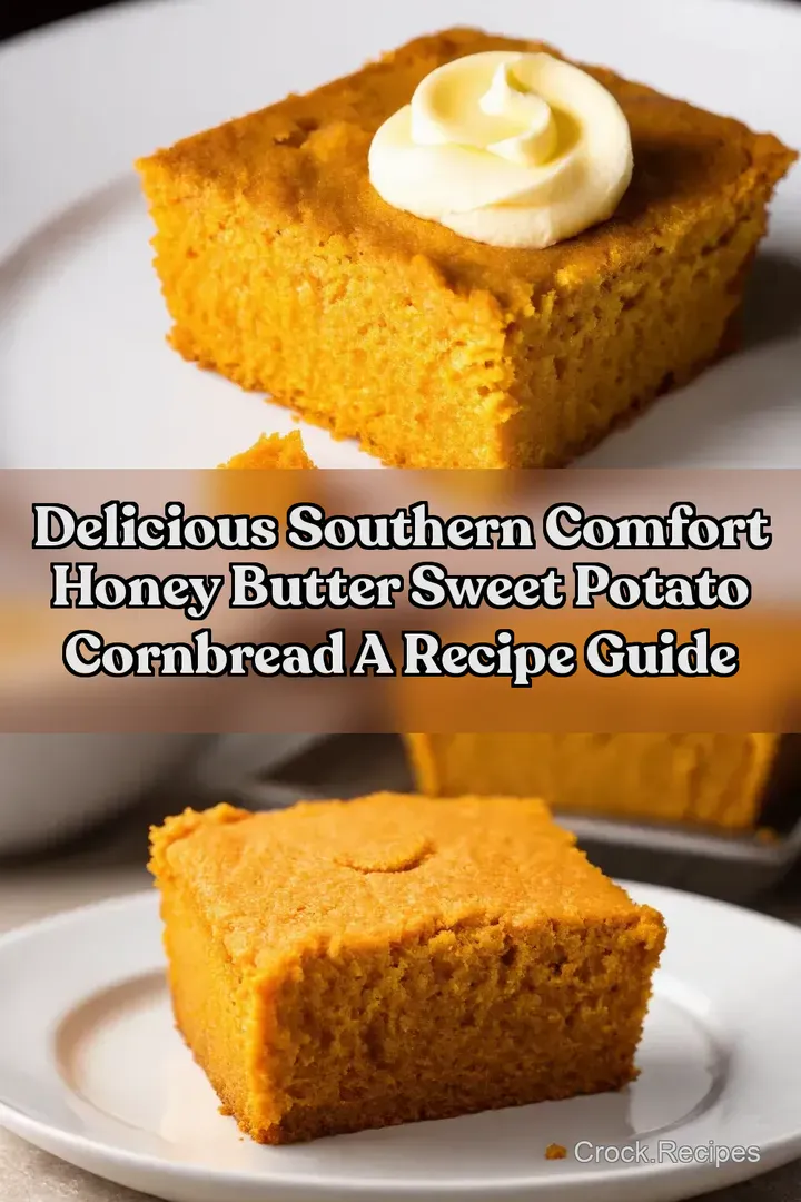Delicious Southern Comfort Honey Butter Sweet Potato Cornbread A Recipe Guide