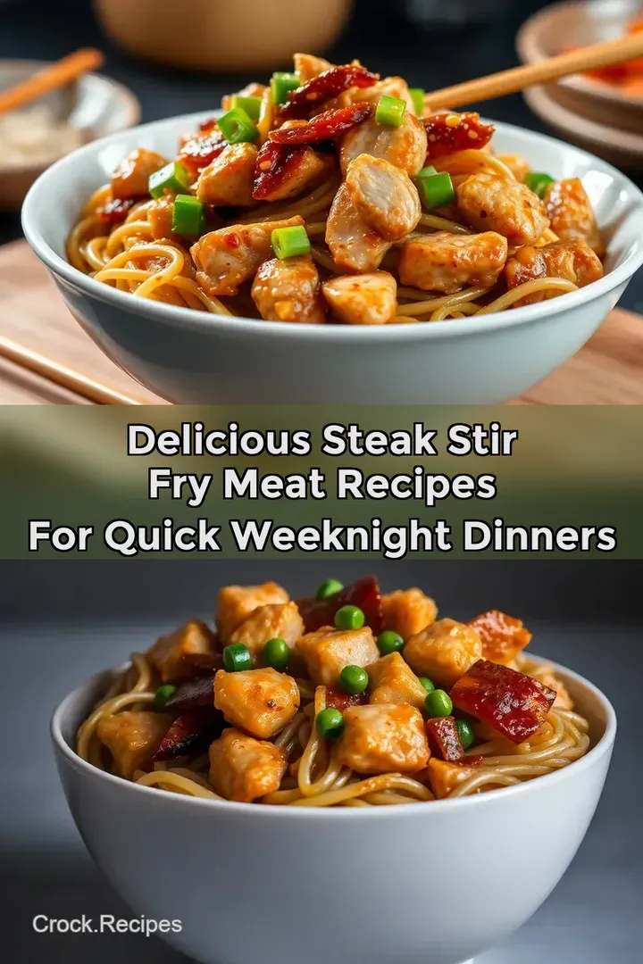 Delicious Steak Stir Fry Meat Recipes for Quick Weeknight Dinners