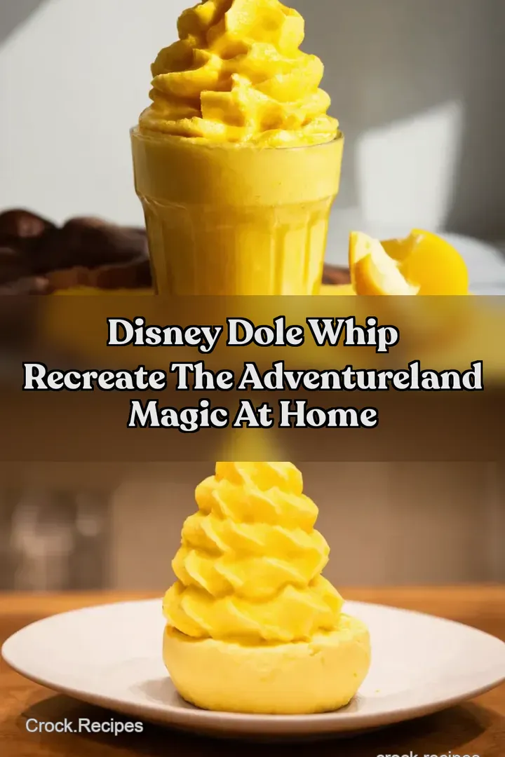 Disney Dole Whip Recreate the Adventureland Magic At Home