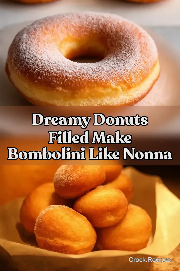 Dreamy Donuts Filled Make Bombolini Like Nonna