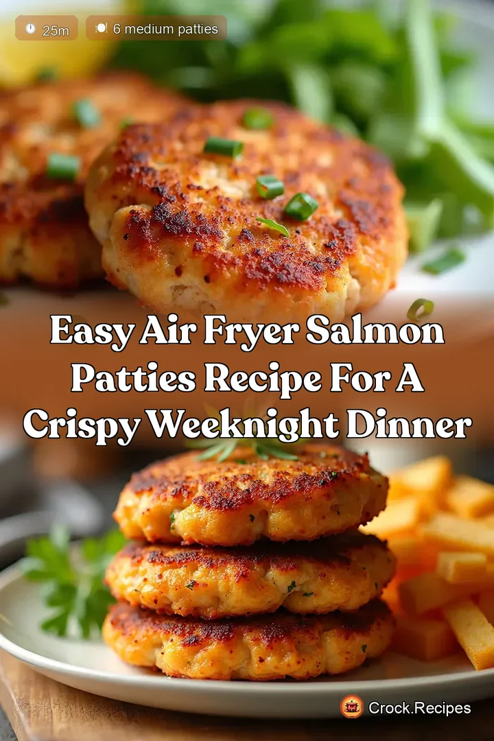 Easy Air Fryer Salmon Patties Recipe for a Crispy Weeknight Dinner