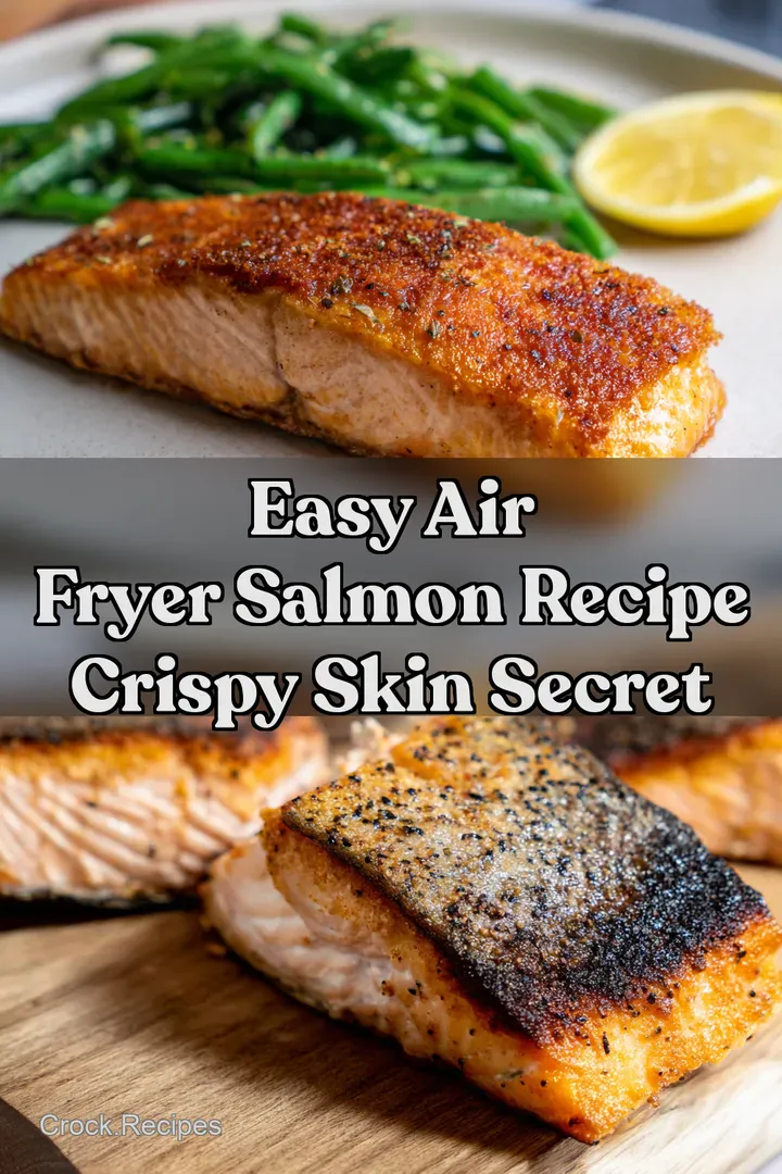 Easy Air Fryer Salmon Recipe Crispy Skin Secret