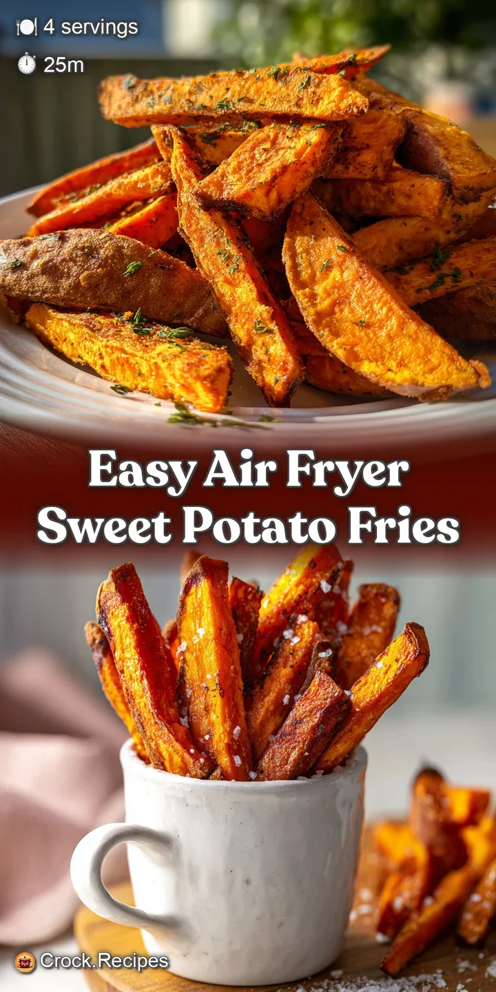 Close-up of vibrant orange sweet potato fries, showcasing their crispy edges and soft interior with a sprinkle of salt.