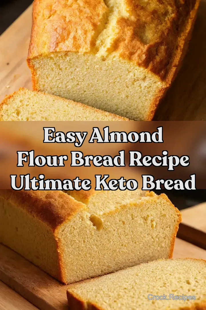 Easy Almond Flour Bread Recipe Ultimate Keto Bread