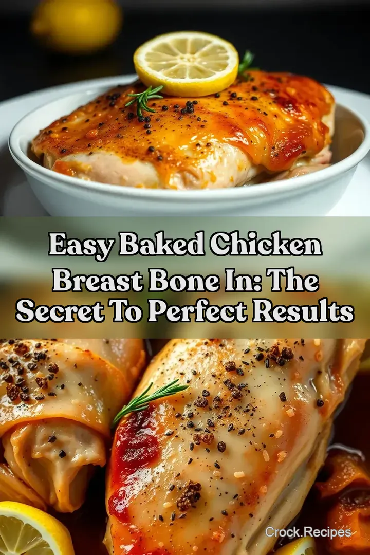 Easy Baked Chicken Breast Bone In: The Secret to Perfect Results