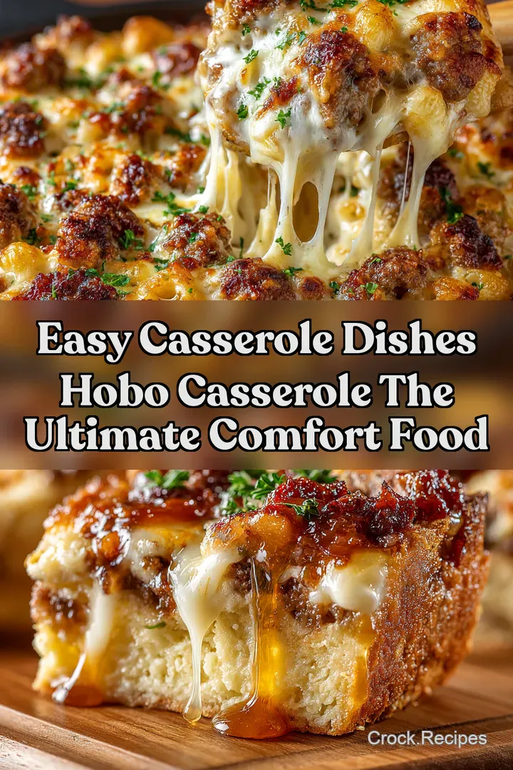 Easy Casserole Dishes Hobo Casserole The Ultimate Comfort Food