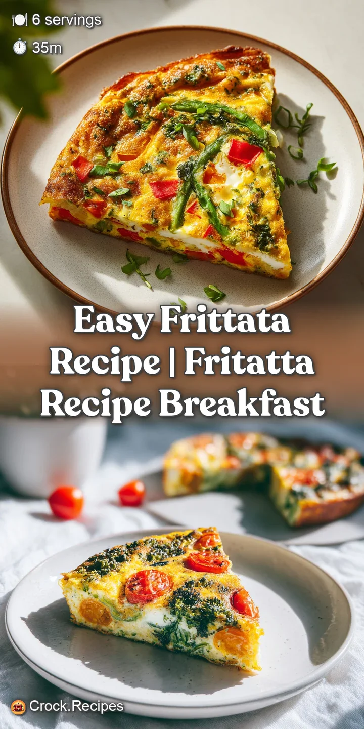 Close-up of a moist frittata featuring melted feta, bright red pepper chunks, and a tender eggy interior.