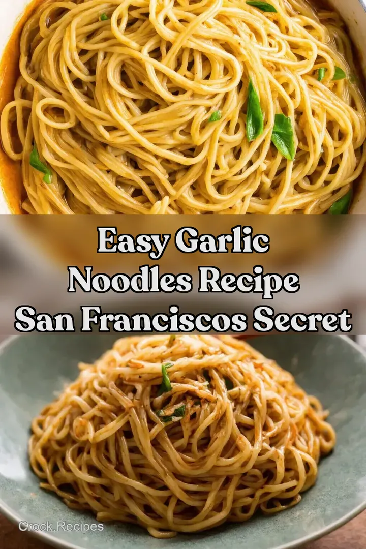 Easy Garlic Noodles Recipe San Franciscos Secret