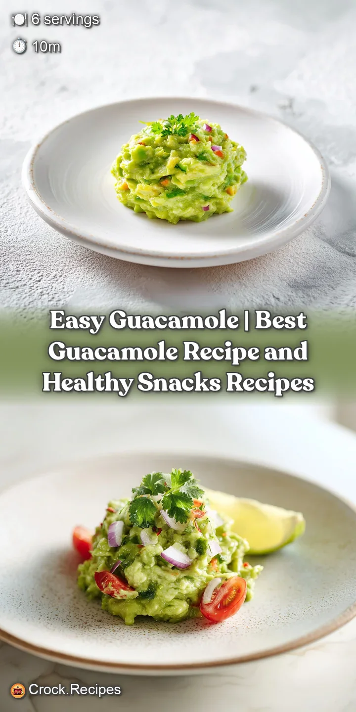 Close-up of creamy avocado guacamole with visible chunks, flecks of red pepper, and a bright lime wedge.
