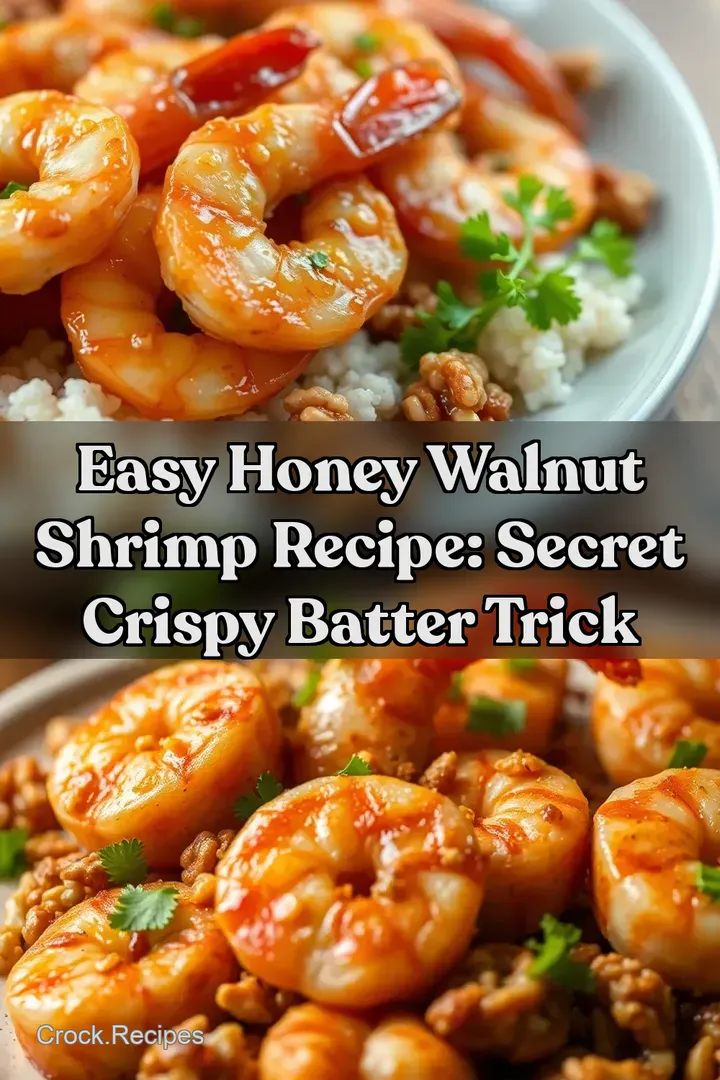 Easy Honey Walnut Shrimp Recipe: Secret Crispy Batter Trick