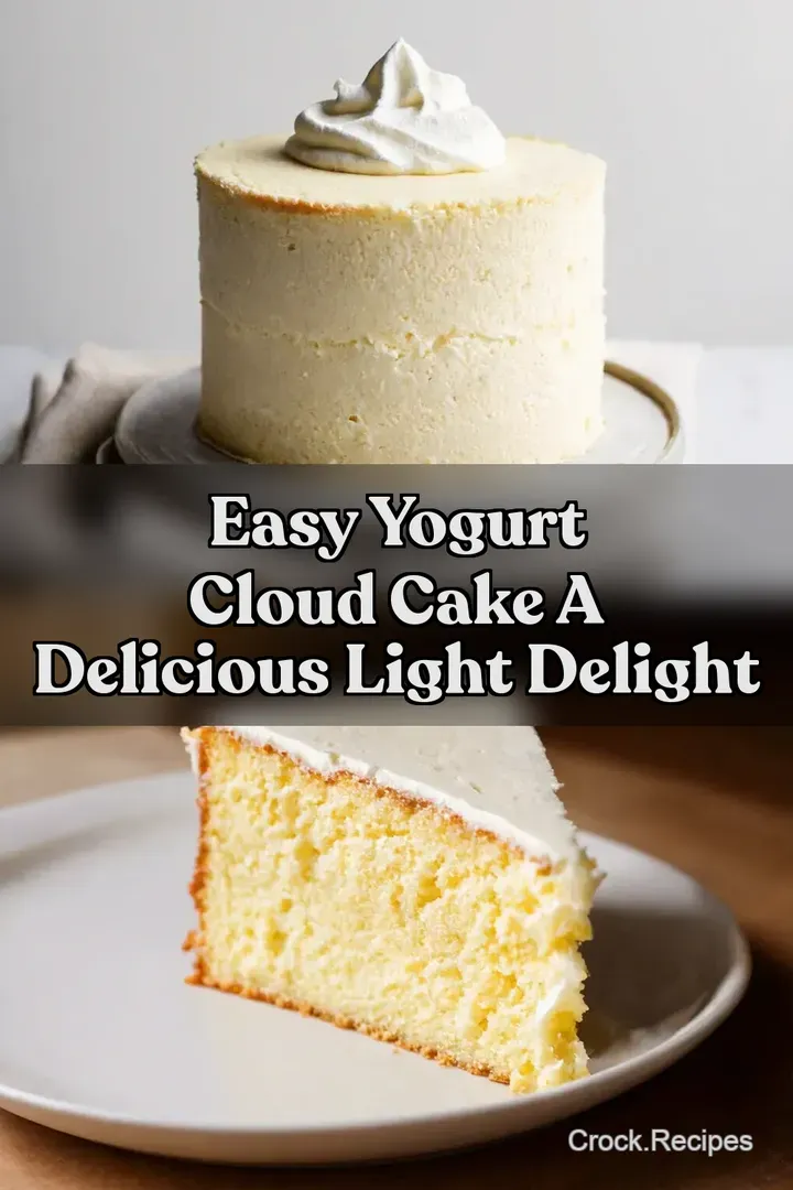 Easy Yogurt Cloud Cake A Delicious Light Delight