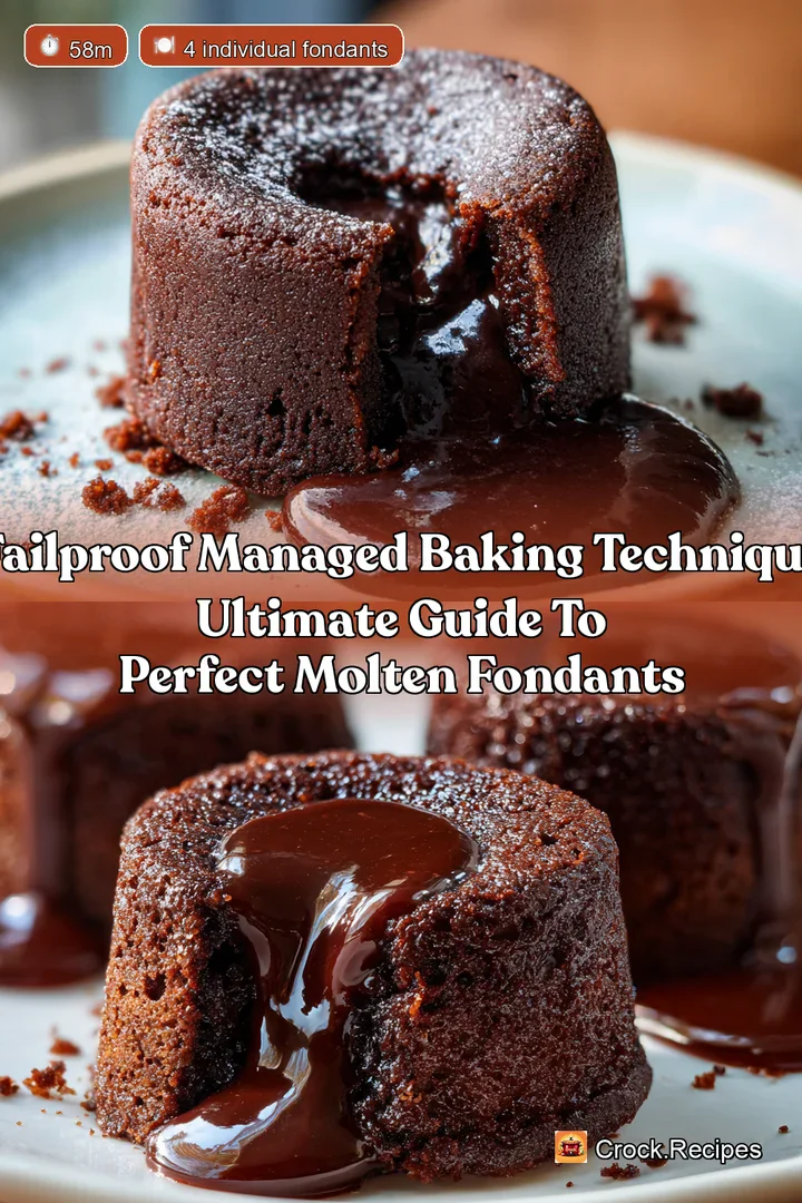 FailProof Managed Baking Technique Ultimate Guide to Perfect Molten Fondants