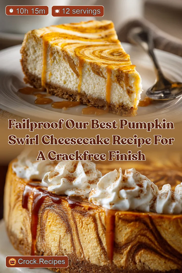 FailProof Our Best Pumpkin Swirl Cheesecake Recipe for a CrackFree Finish